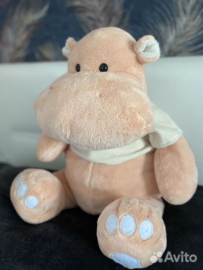 Мягкая игрушка Бегемот