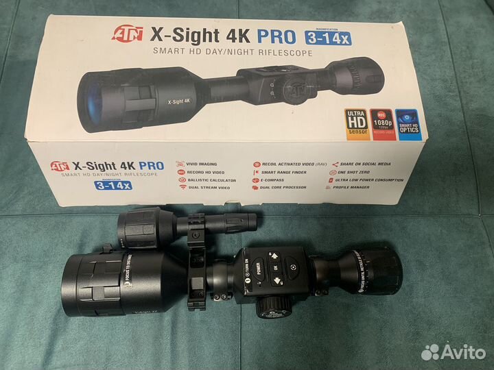 Прицел ночного видения ATN X-Sight 4K PRO 3-14x