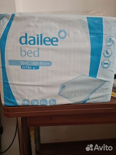 Пеленки одноразовые 60х90 30 штук