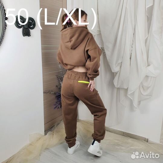 Джоггеры с флисом 7986