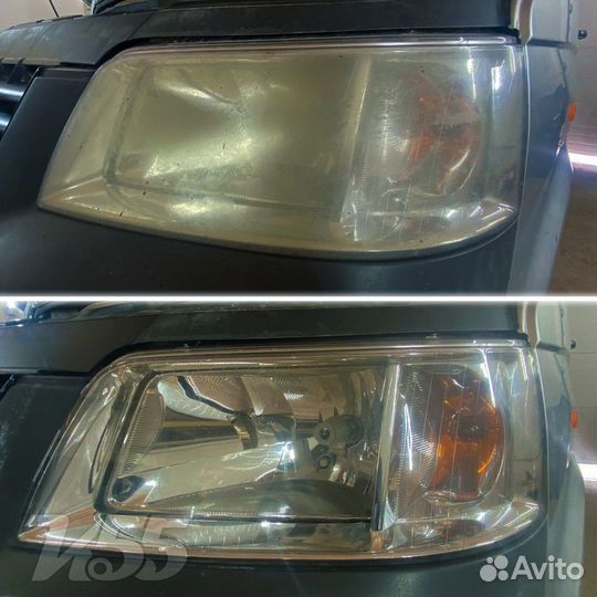 Покрытие фар защитной пленкой в Марьяновке