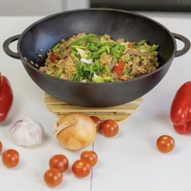 Сковорода чугунная WOK д.240 Гард.1028