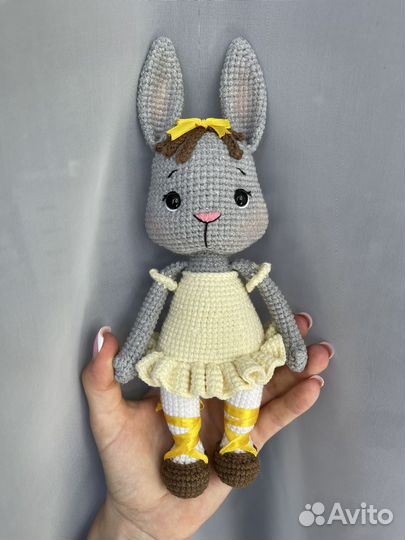Вязаные игрушки ручной работы