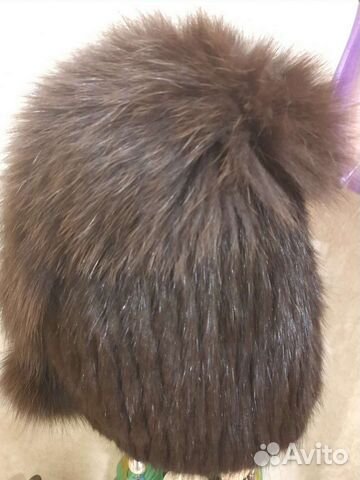 Шапка норковая женская