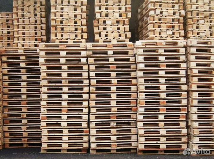 Поддоны деревянные б/у, европоддоны паллеты Опт