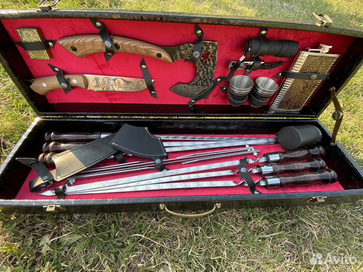 Набор с шампурами/ подарочный набор