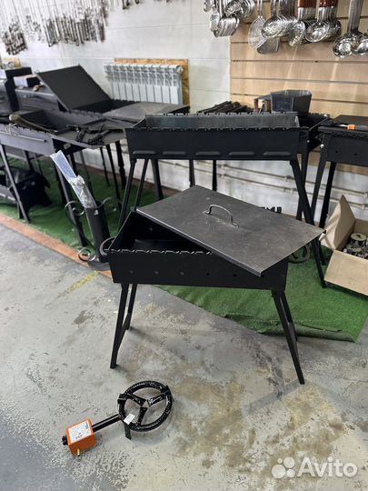 Мангал с откидными ножками