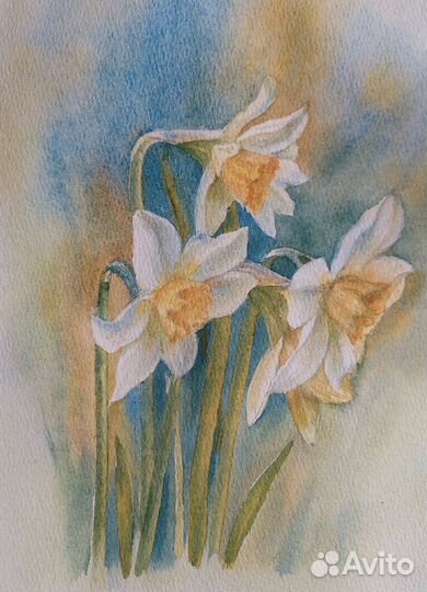 Акварельная картина