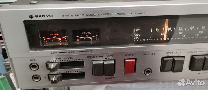 Музыкальный центр Sanyo DXT 5502H. Обмен