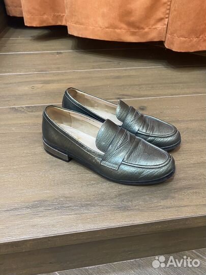 Лоферы натуральная кожа женские