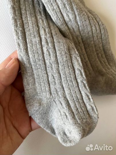 Детские колготки 0-6 мес 62 68 74 в рубчик