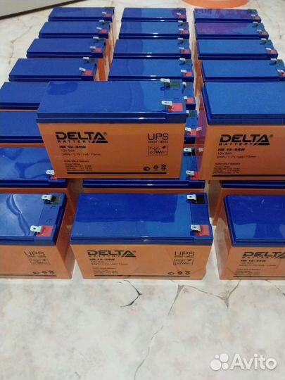 Аккумулятор акб,Delta hr12-34, Delta 1226