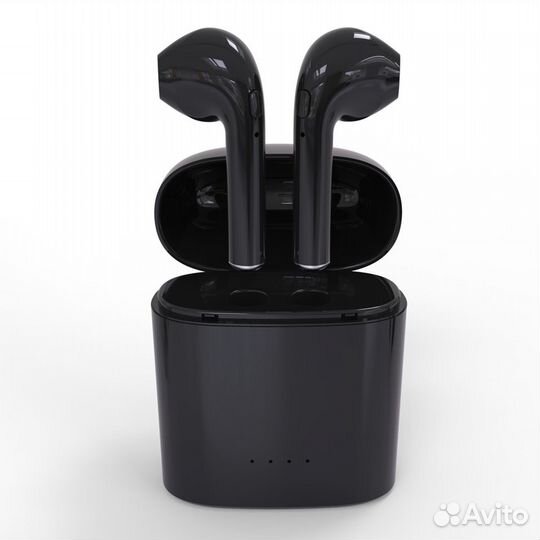 Беспроводные наушники Apple Airpods i7S черные