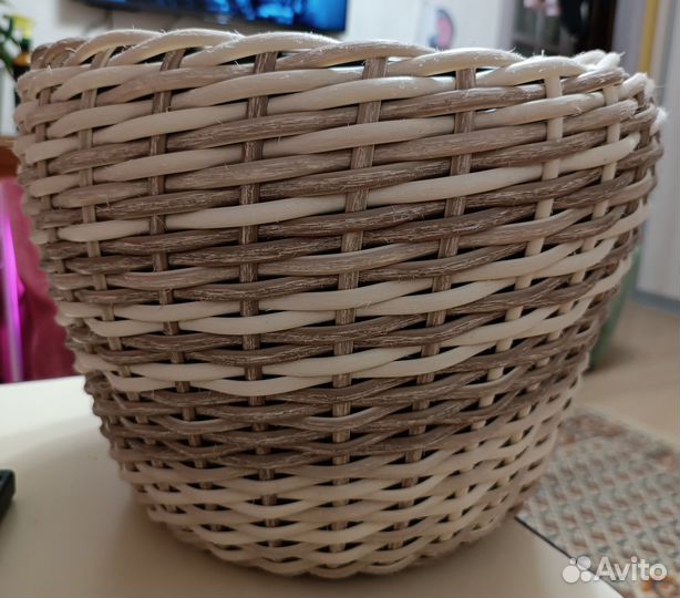 Кашпо из ротанга 12 литров