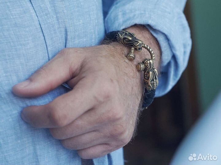 Мужской браслет ручная работа