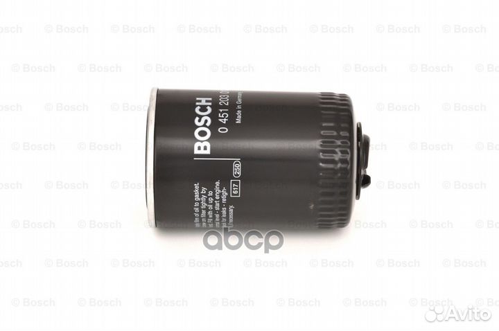 Фильтр масляный bosch 0 451 203 012 0 451 203 0