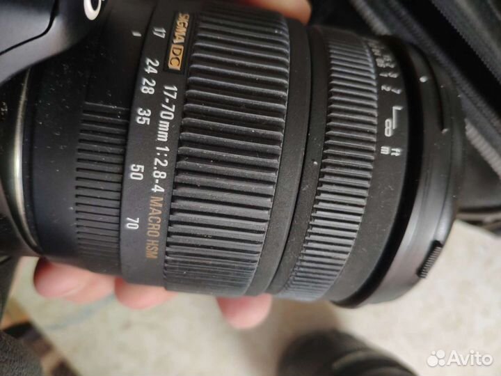 Объектив sigma DC 17-70 mm f 2,8-4