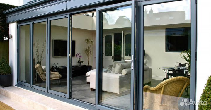 Раздвижные алюминиевые окна и двери