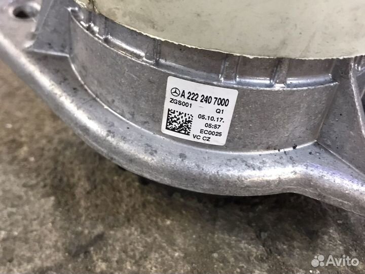 Мерседес w222 подушка двигателя