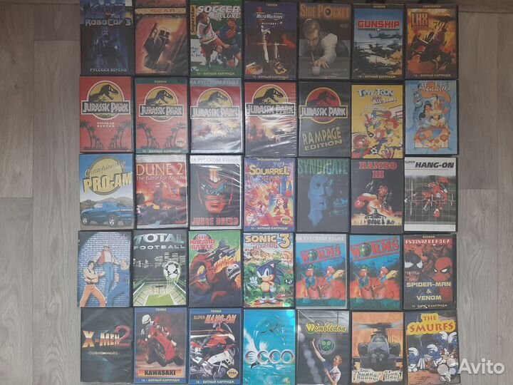 Картриджи Sega