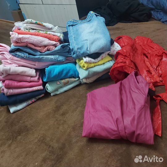 Вещи пакетом для девочки, 92