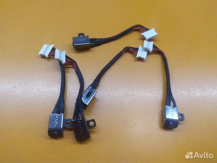 Разъем питания для Dell 5370 с шлейфом 3.5см, 7pin