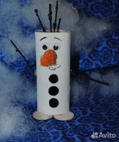 Втулка от туалетной бумаги и полотенец картонная