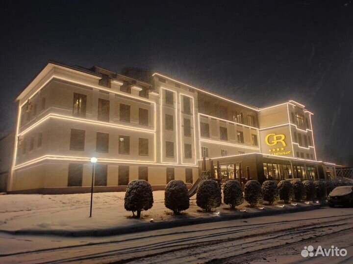 Освещение по контуру