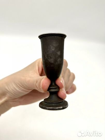 Стопка / рюмка серебро 84 проба, 27,4 г., 21 мл