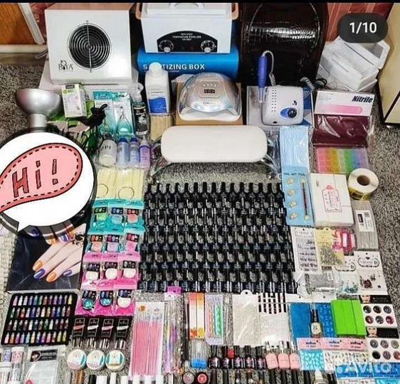 Набор для маникюра с аппаратом strong стронг