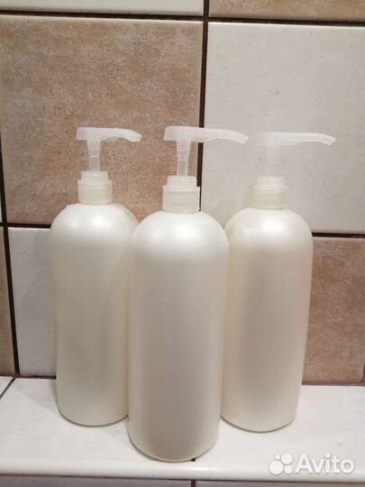 Бутылки с дозатором 1л