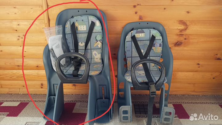 Детское велокресло на багажник