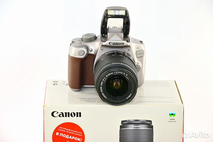 Canon EOS 1300D 18.0MP зеркалка Kit Canon 18-55