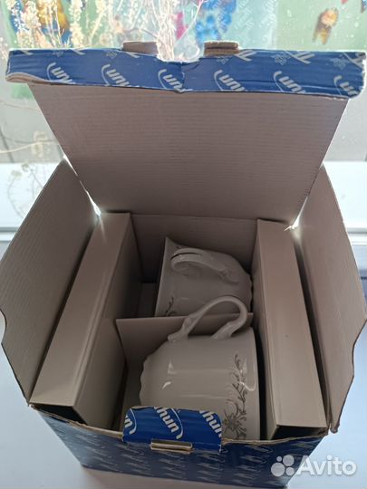 Чайная пара 2шт, салатник, блюдо Constance Чехия