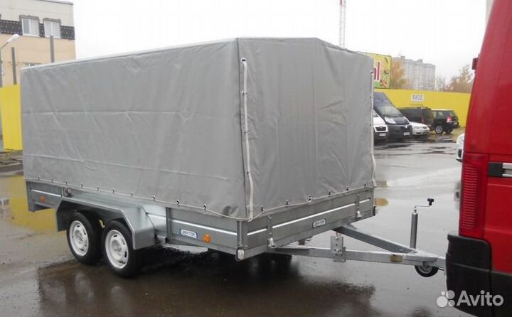 Прицеп -тандем для мототехники 3500x2000x400