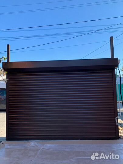 Рольставни на ворота (роллетные) Дорхан