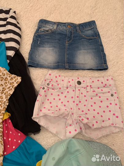 Пакет вещей для девочки рост 110-116