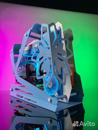 Игровой пк i3-4160 RX 580 4GB DDR3 8GB SSD+HDD