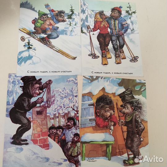 Открытки неподписанные