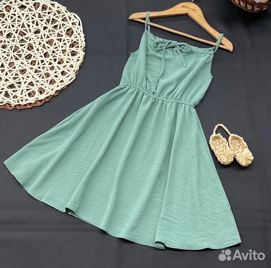 Летний сарафан/платье для девочки, 122-140