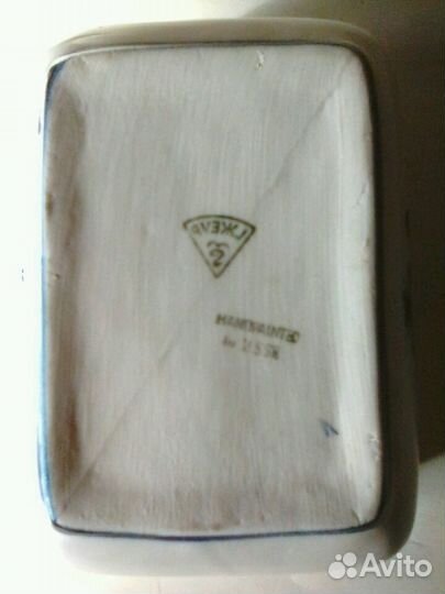 Керамика СССР. Шкатулка