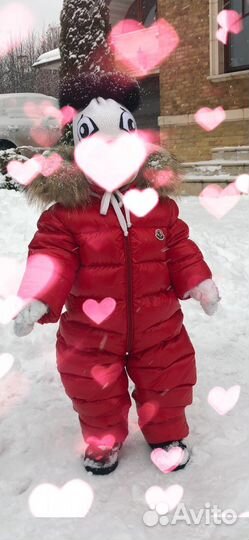 Комбинезон moncler Оригинал