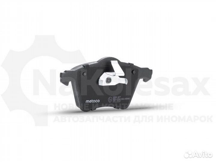 Колодки тормозные передние к-кт Metaco 3000-327