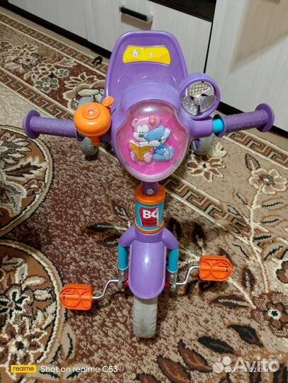 Детский трехколесный велосипед