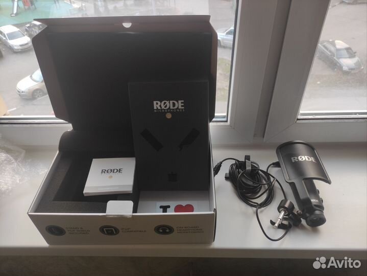 Студийный микрофон rode NT USB