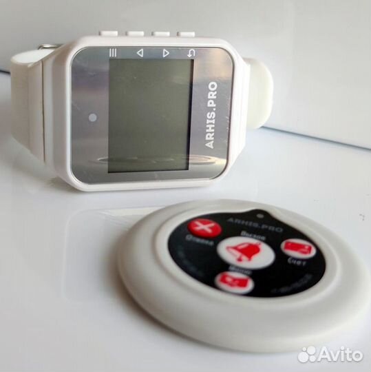 Беспроводная система/кнопка вызова персонала часы