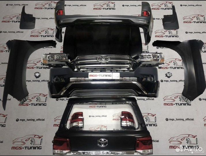 Рестайлинговый комплект Land Cruiser 200