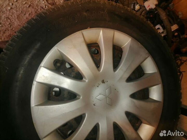 Колеса в сборе на Mitsubishi Lancer 9 зима