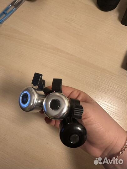 Звонок для велосипеда, катафоты