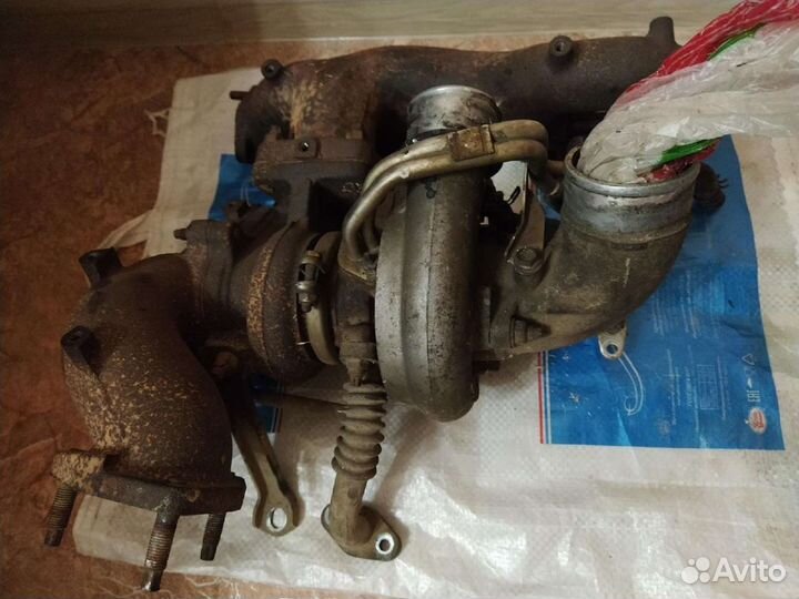 Турбина и коллектора заслонка Тойота 1kZ